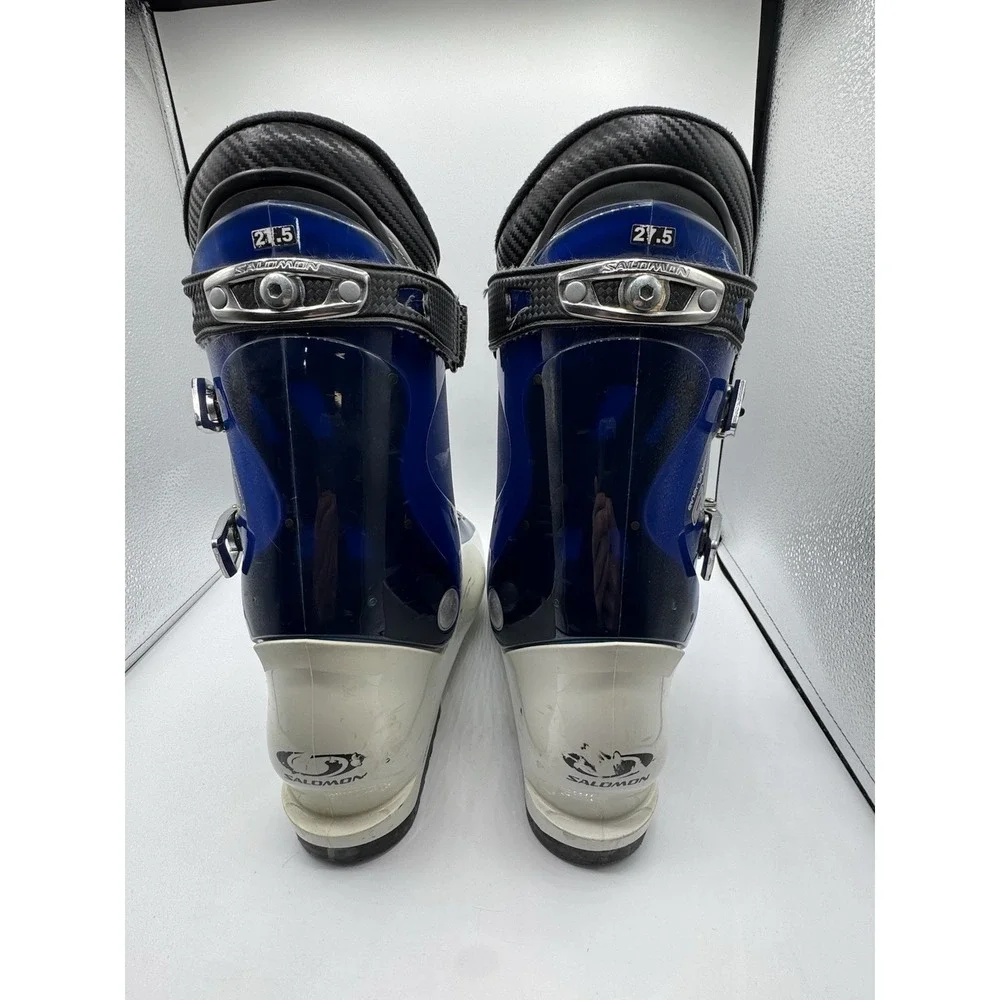 Salomon Ski Boots Blue Black White 27.5 Mondo Energyzer 90